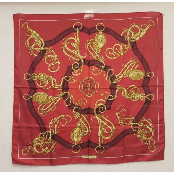 529156C V Hermes Scarf Silk Carre 90 - Picture 1 of 5